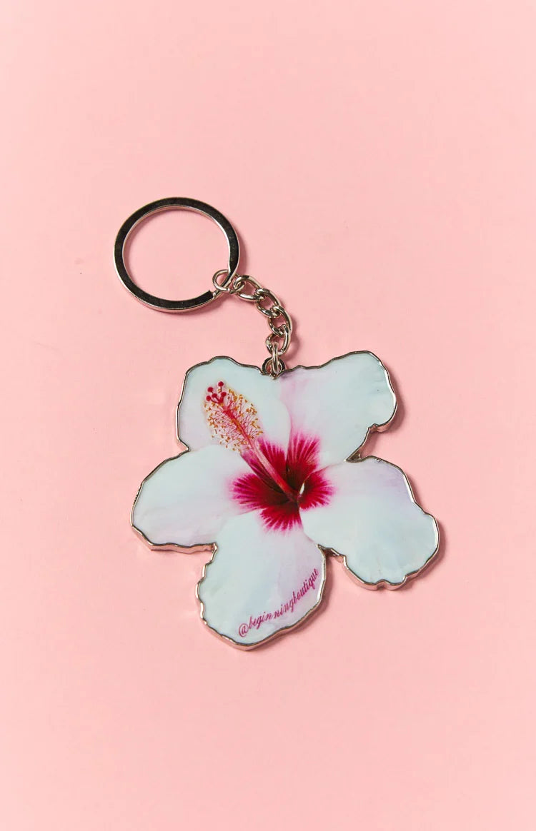 Hibiscus Key Ring — 2