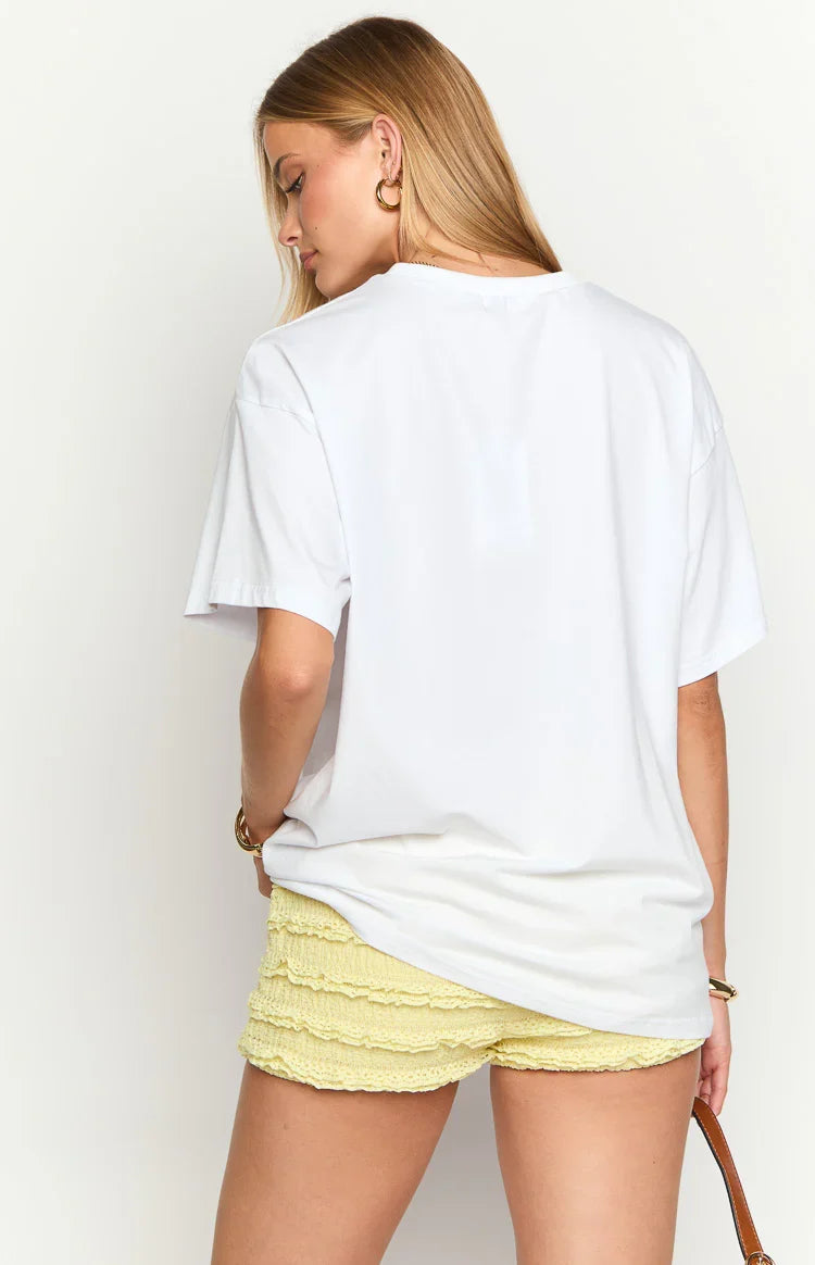 Bikini Bliss White Tee — 5