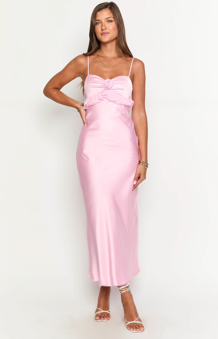 Bella Pink Maxi Dress — 2