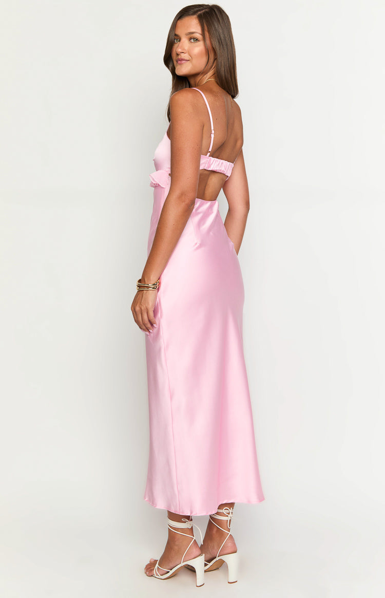 Bella Pink Maxi Dress — 5