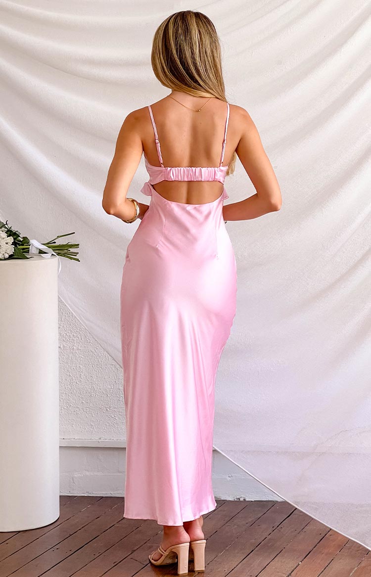 Bella Pink Maxi Dress — 7