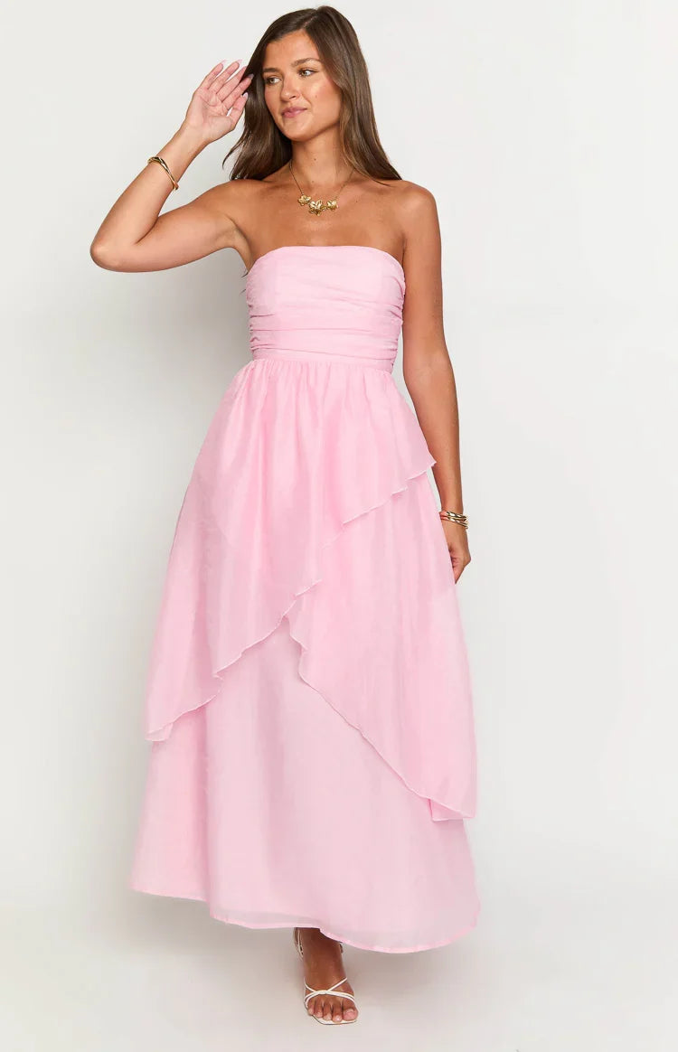 Sadie Pink Maxi Dress — 3