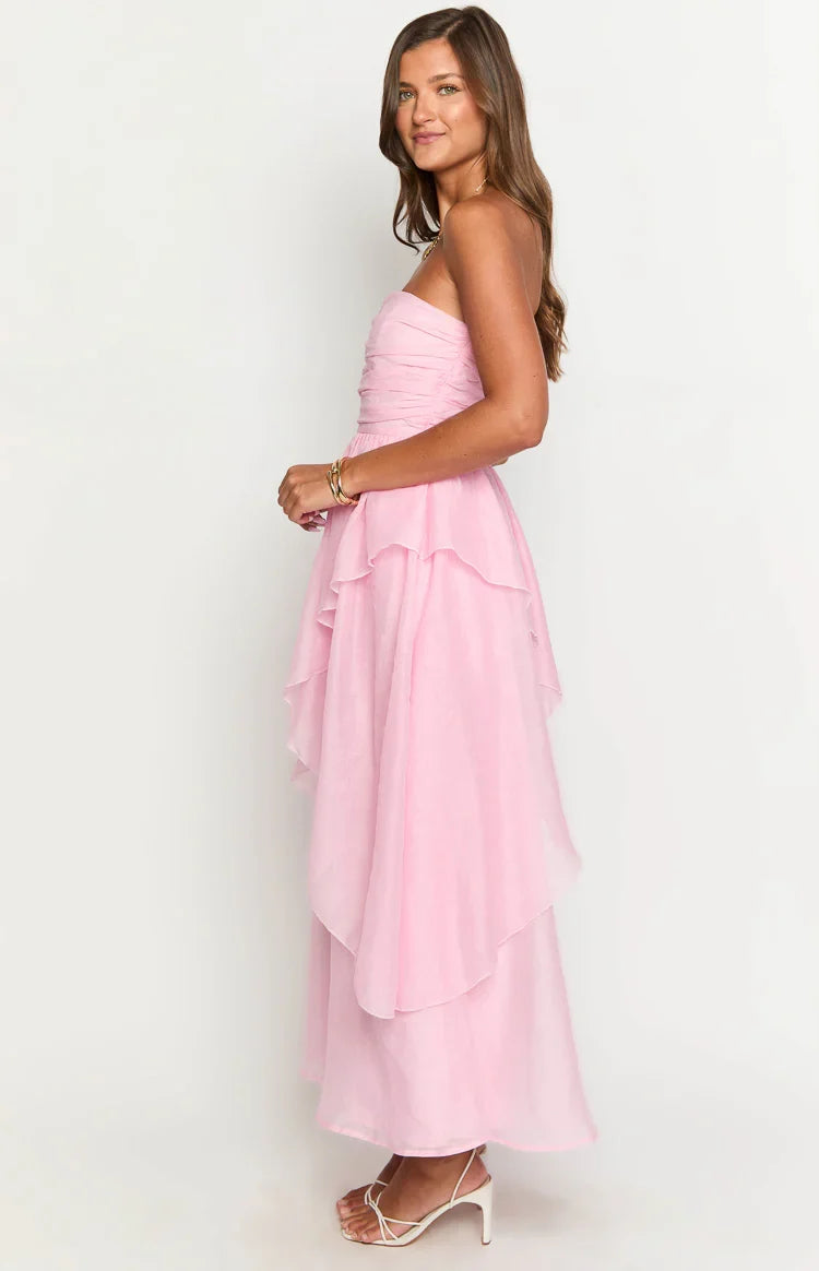 Sadie Pink Maxi Dress — 4