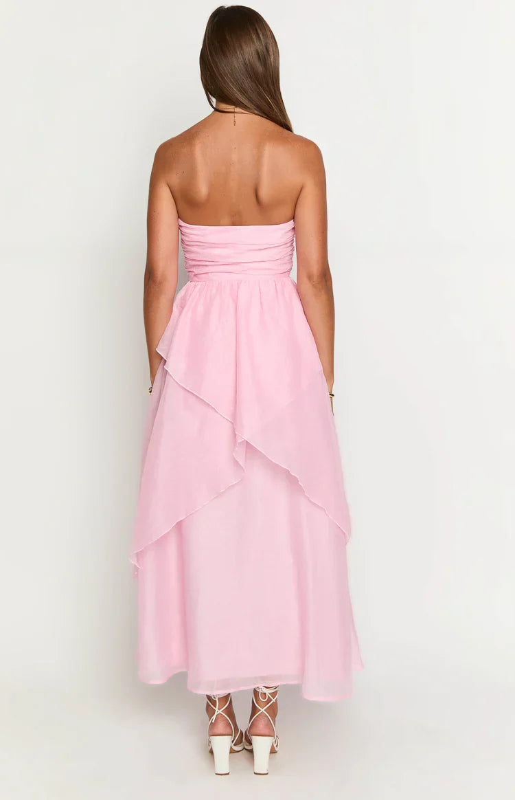 Sadie Pink Maxi Dress — 5