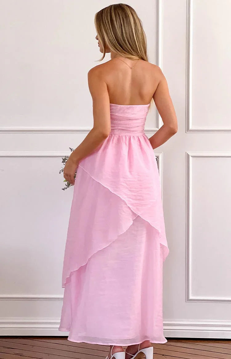 Sadie Pink Maxi Dress — 8