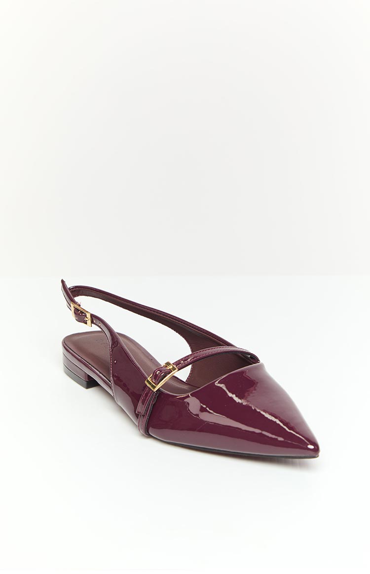 Billini Ilie Mulberry Patent Mules — 8