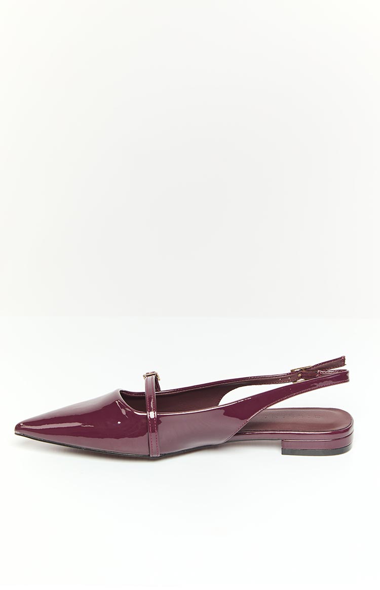 Billini Ilie Mulberry Patent Mules — 9