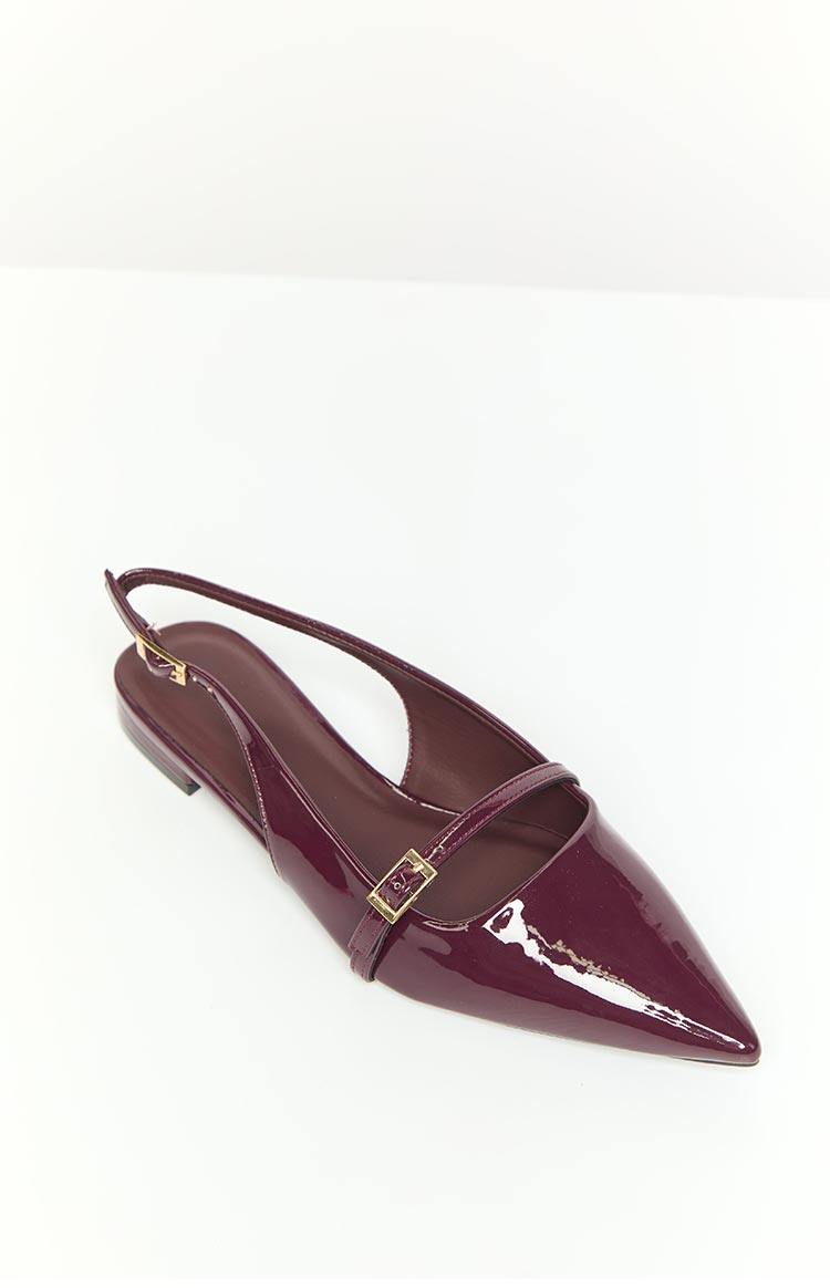 Billini Ilie Mulberry Patent Mules — 10