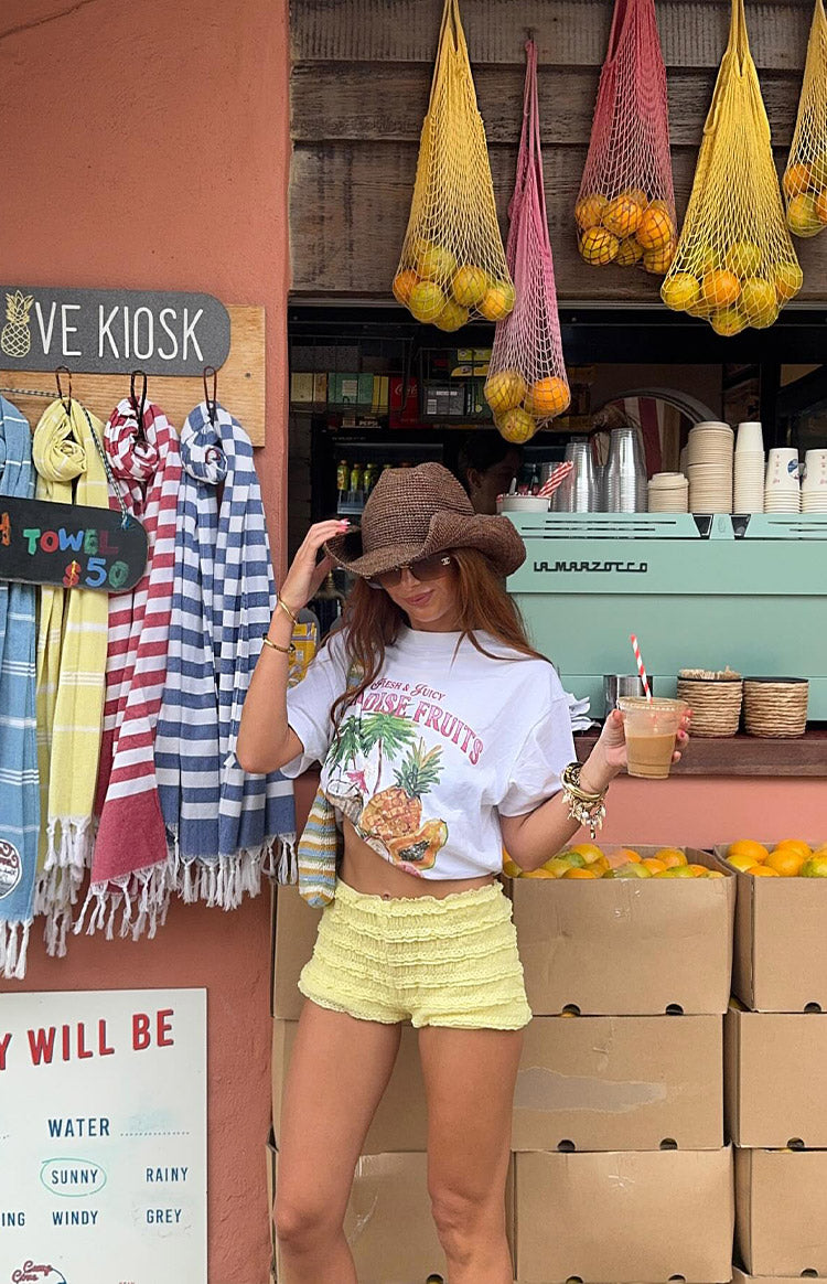 Beginning Paradise Fruits White Tee — 11