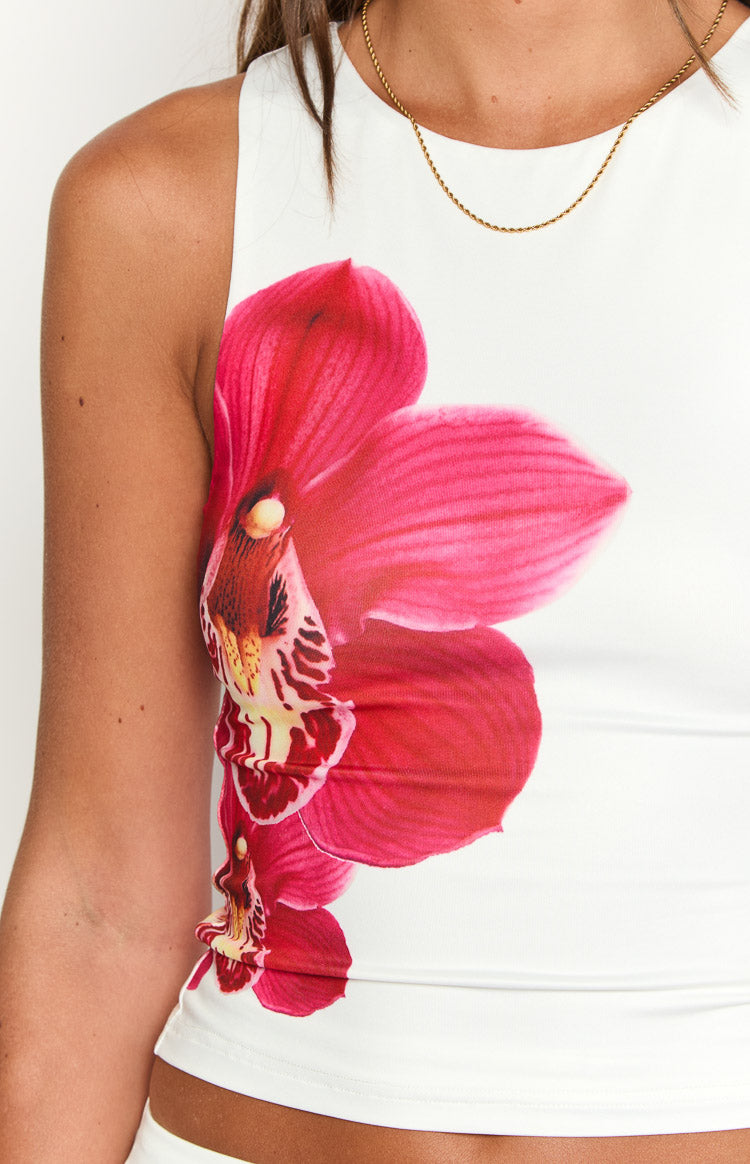 Payge White Orchid Top — 7