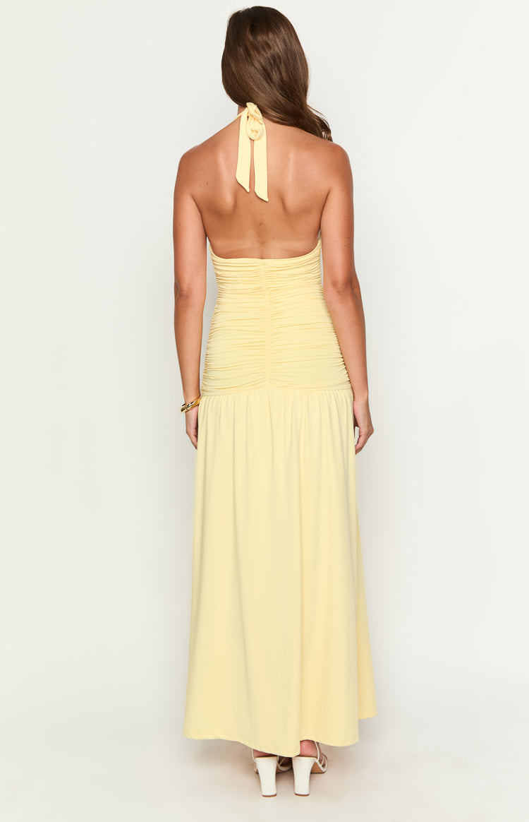 Gloria Yellow Maxi Dress — 5