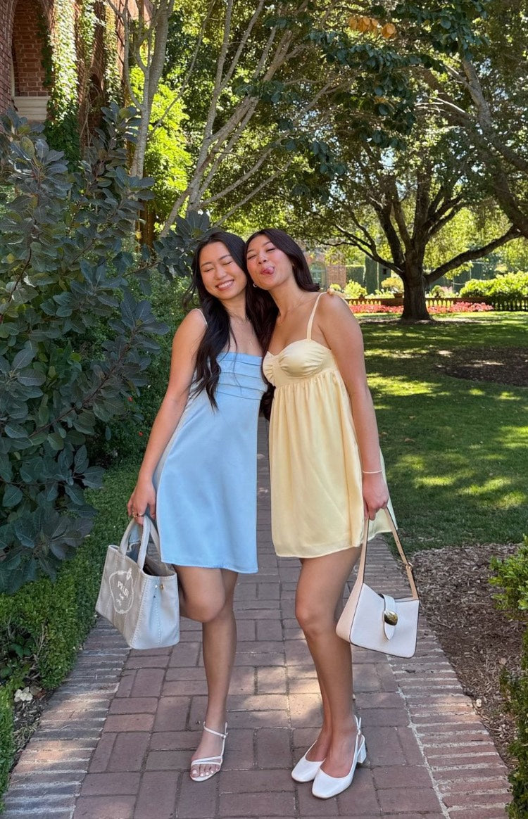 Chantell Blue Mini Dress — 15