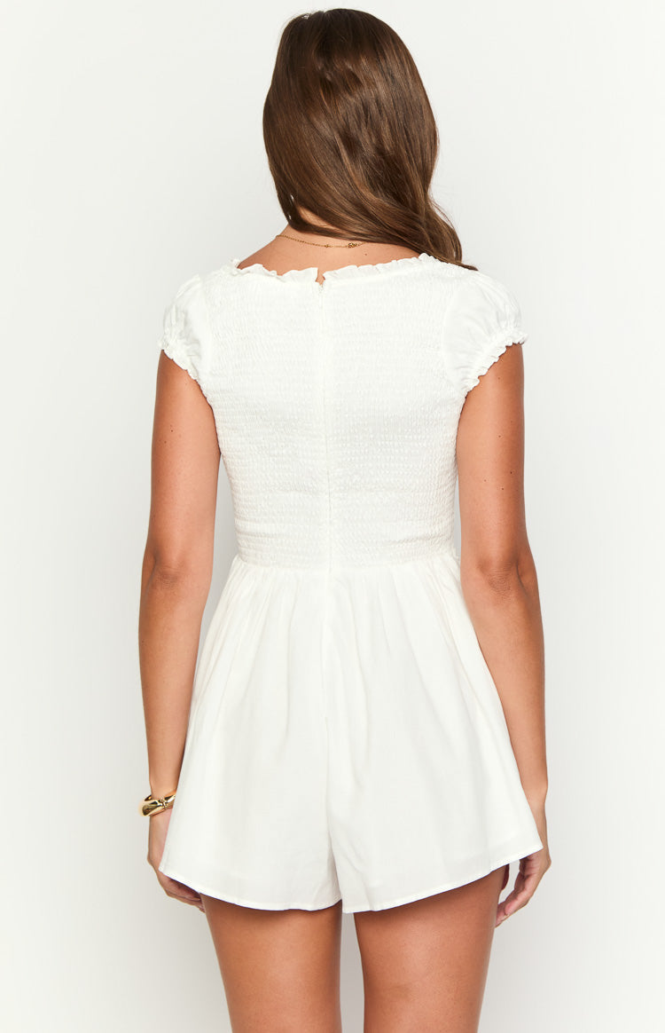 Raldo White Playsuit — 16