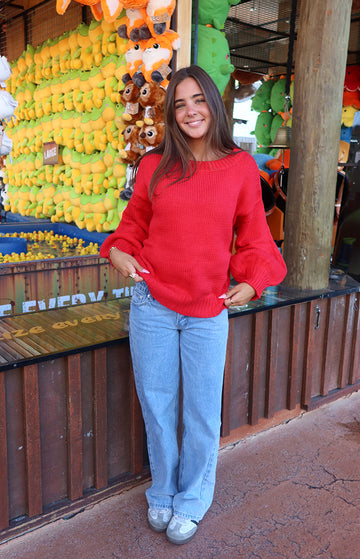 Chapman Red Sweater — 1