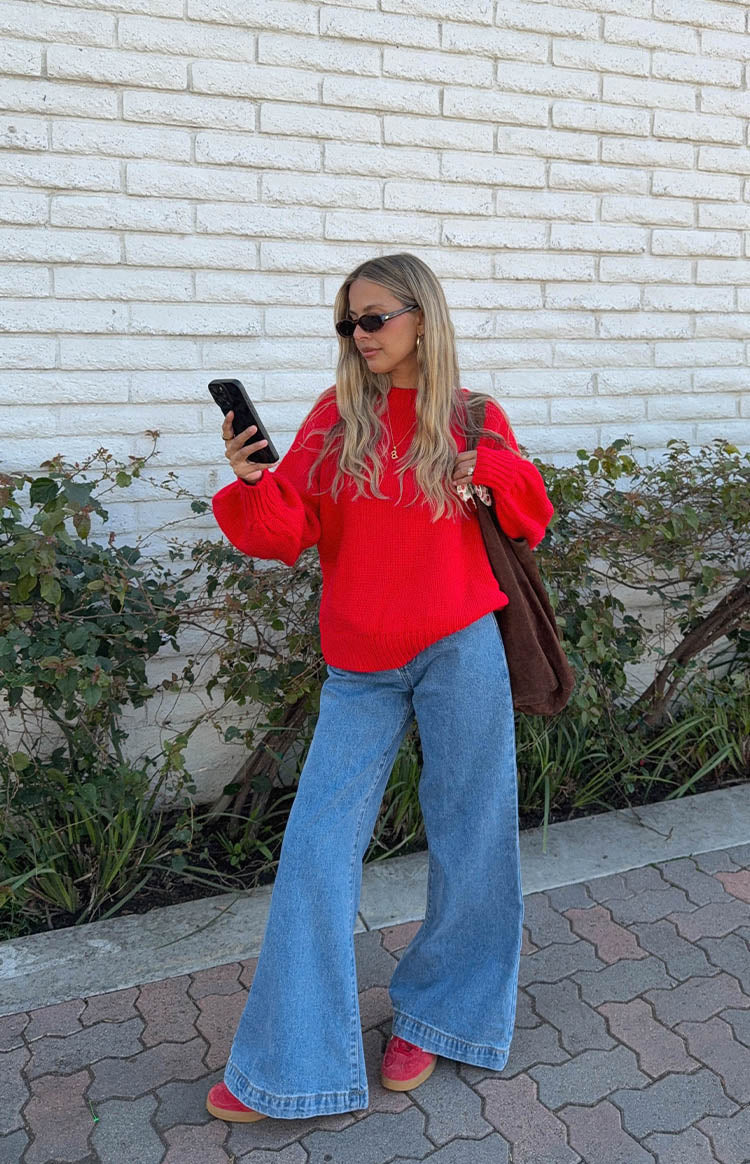Chapman Red Sweater — 3