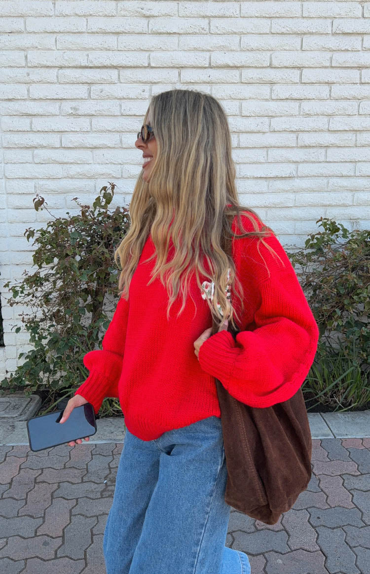 Chapman Red Sweater — 7