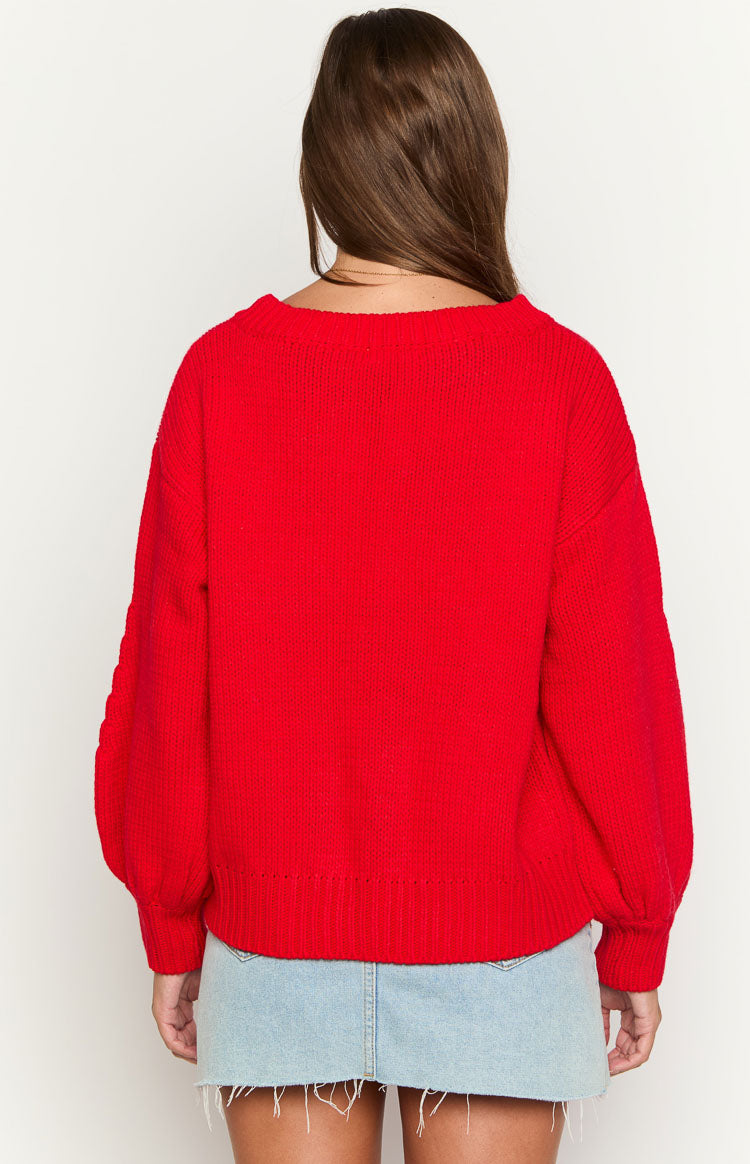 Chapman Red Sweater — 11
