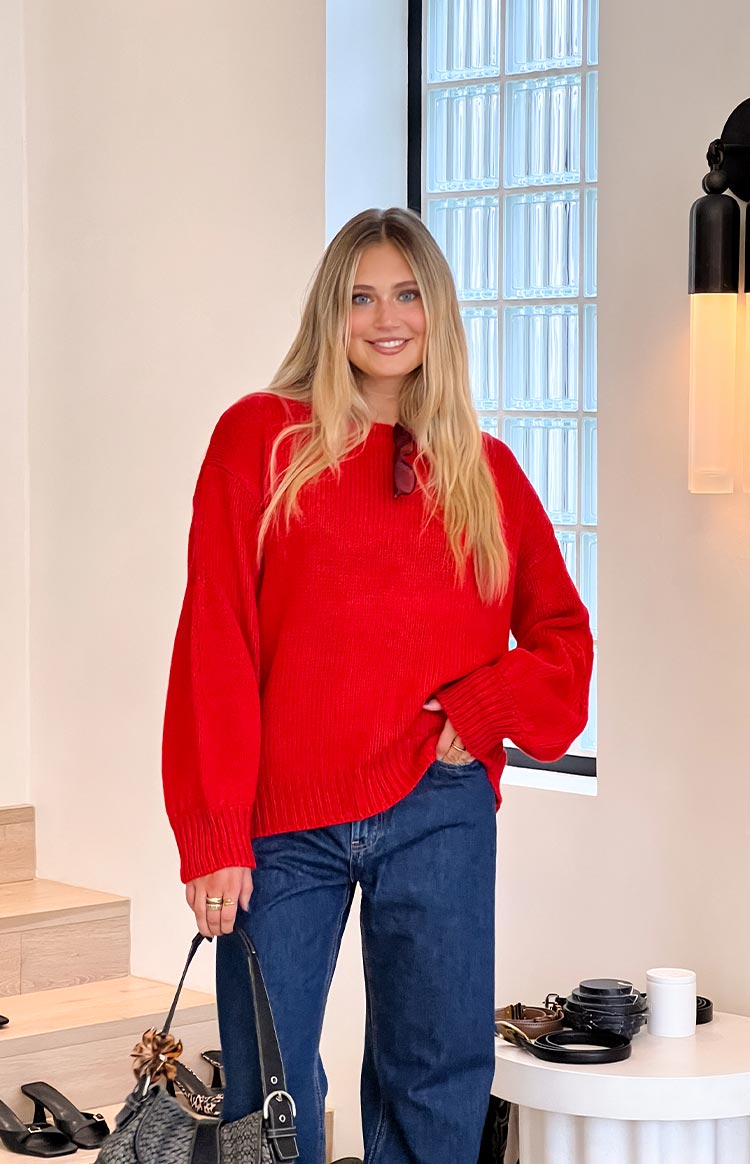 Chapman Red Sweater — 15