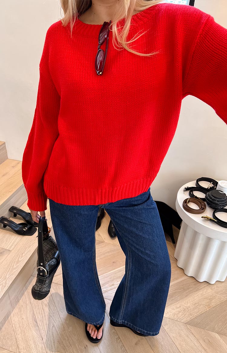 Chapman Red Sweater — 16