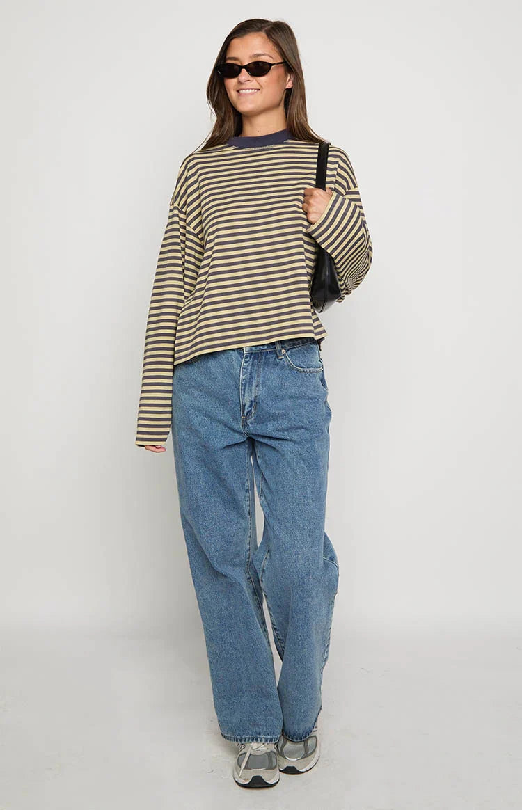 Lioness Bloom Beige Long Sleeve Top — 3