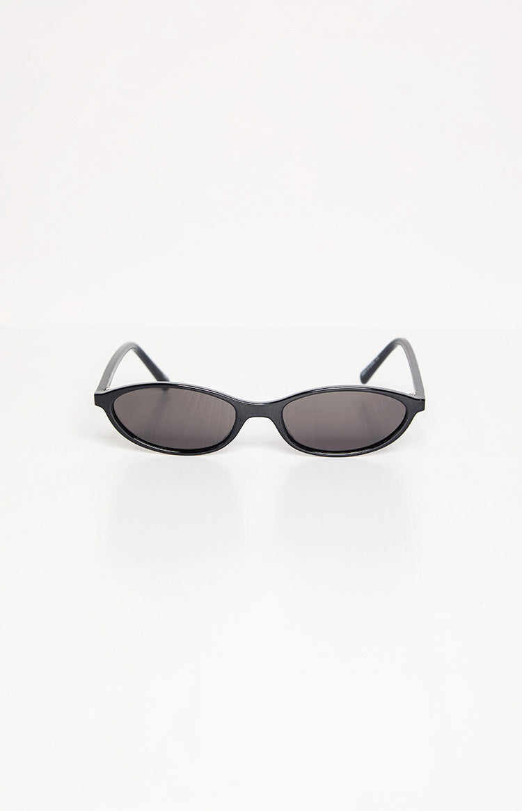 Otra Eyewear Hazel Black Cateye Sunglasses — 1