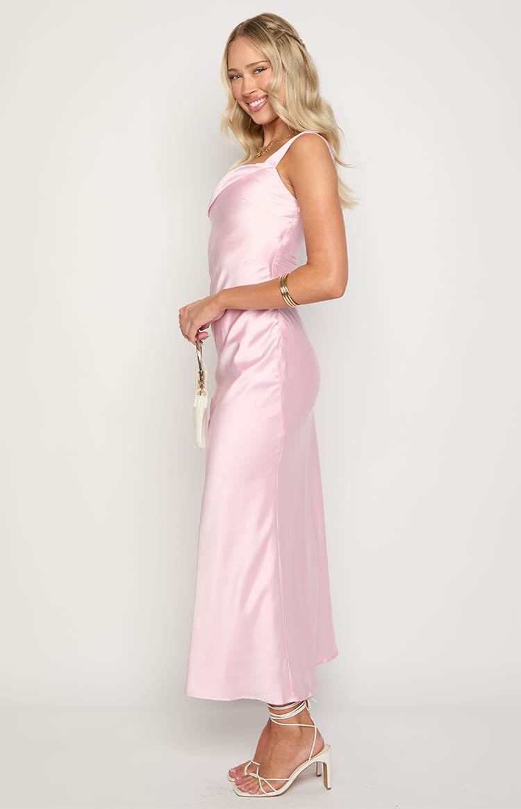 Erica Pink Maxi Dress — 4