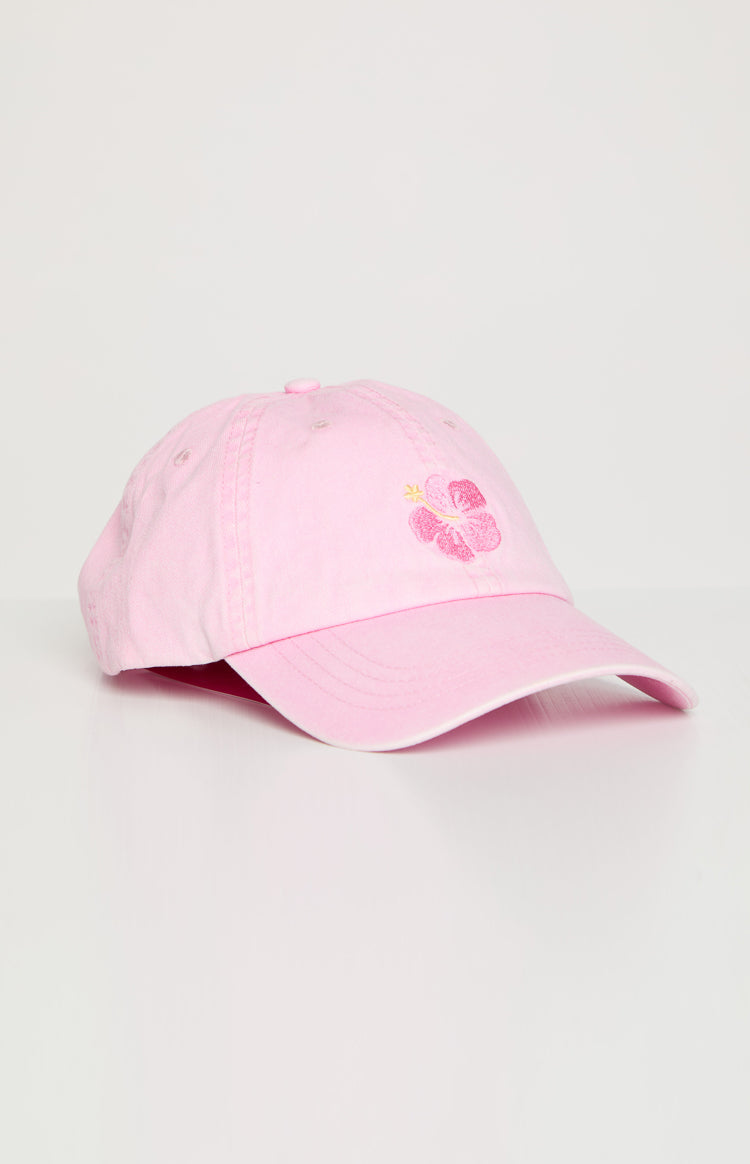 Hibiscus Pink Washed Cap — 2