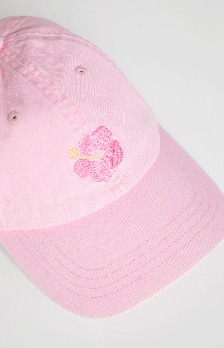 Hibiscus Pink Washed Cap — 3