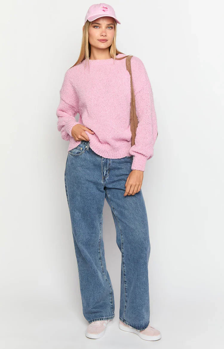 Oxford Pink Knit Sweater — 6