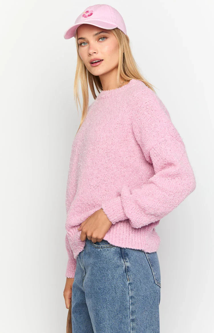 Oxford Pink Knit Sweater — 7