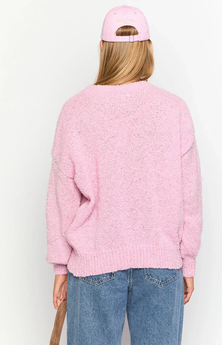 Oxford Pink Knit Sweater — 8