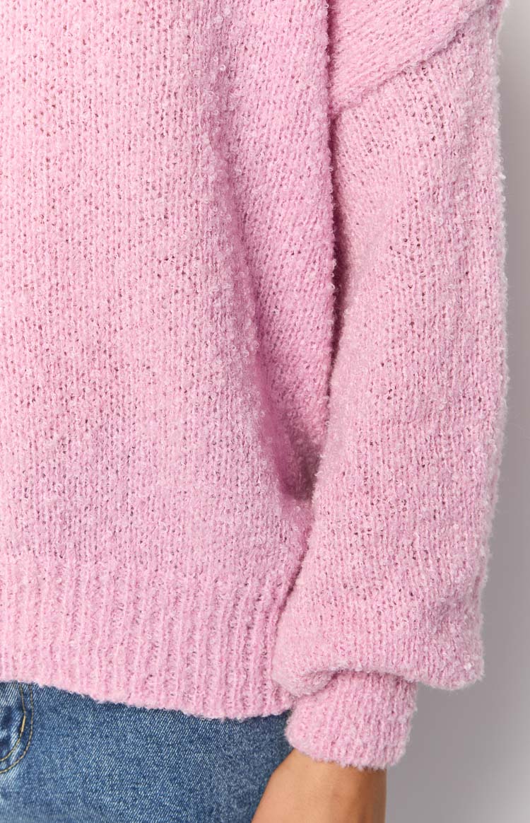 Oxford Pink Knit Sweater — 9