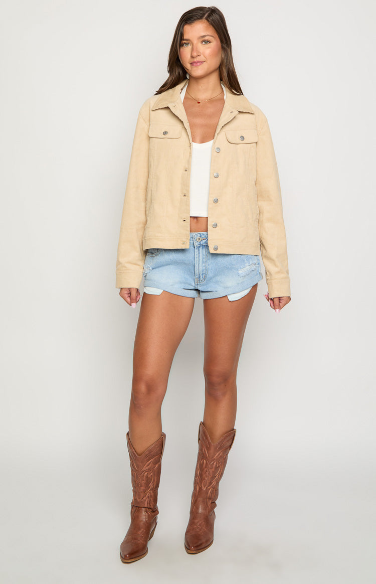 Hugo Cream Cord Western Jacket — 3