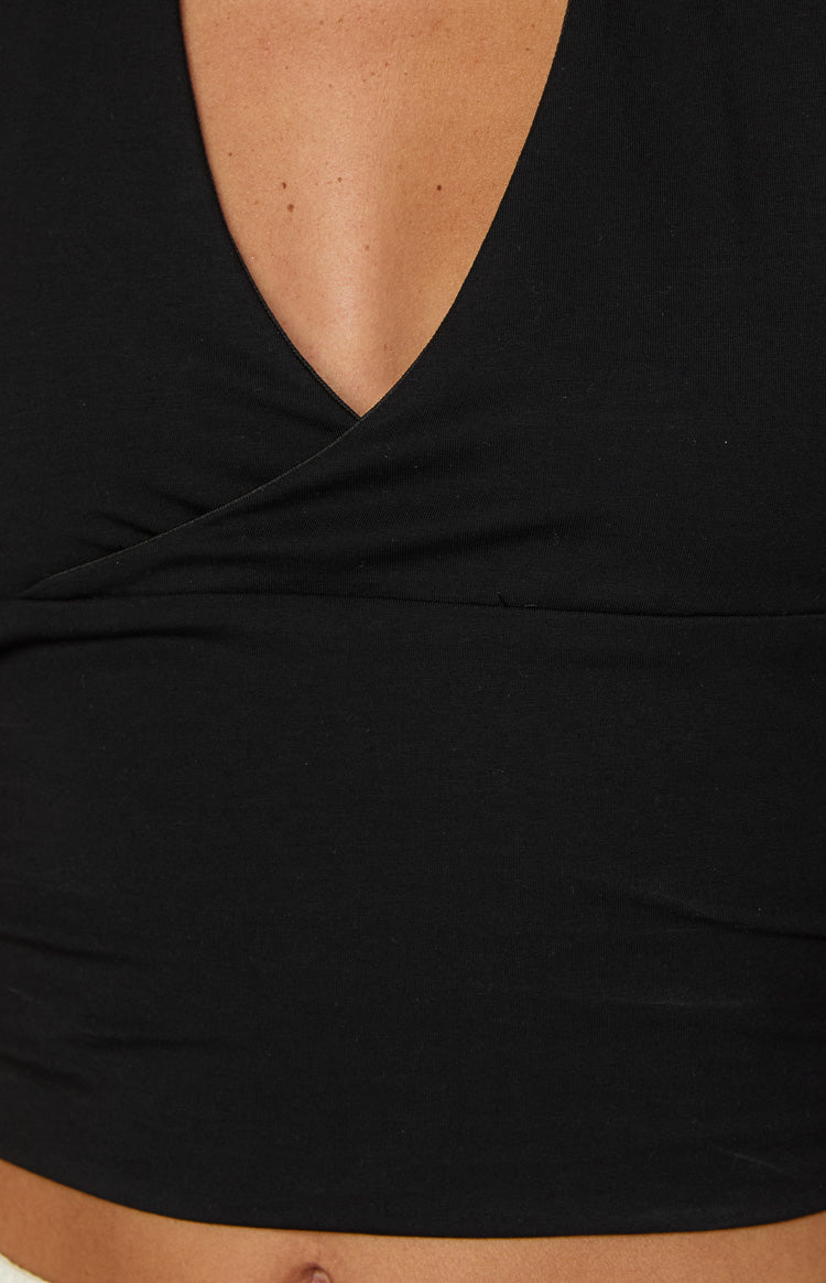 Amora Black Crop Top — 6