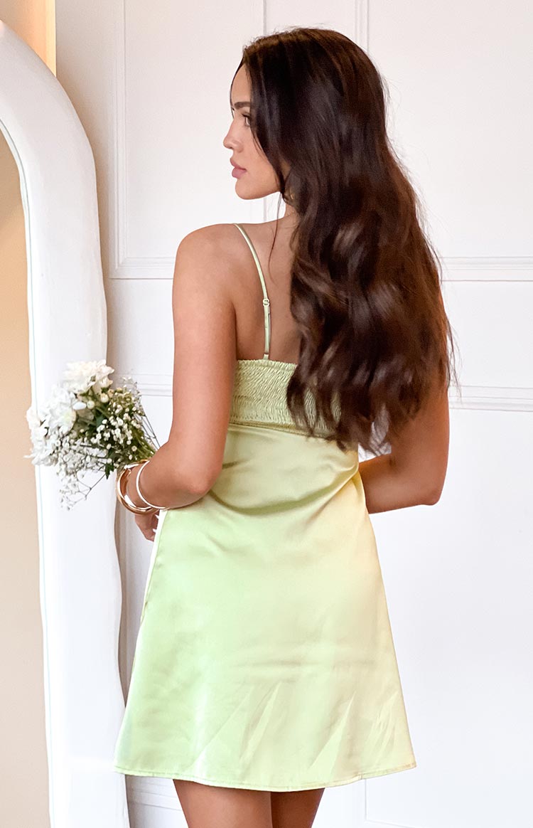 Chantell Sage Mini Dress — 7