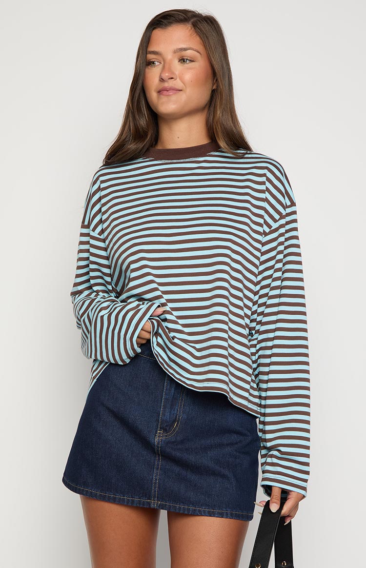 Penny Dark Denim Mini Skirt — 2