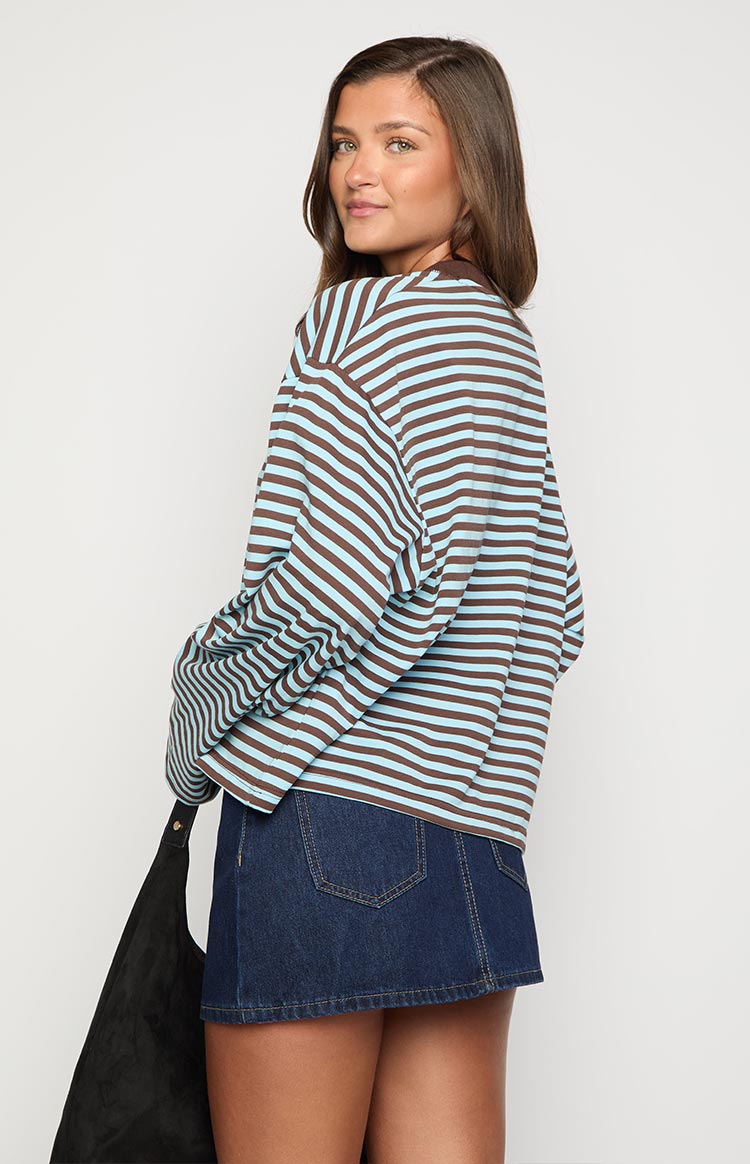 Penny Dark Denim Mini Skirt — 4