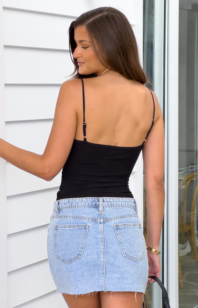 Mallorie Black Beaded Top — 9