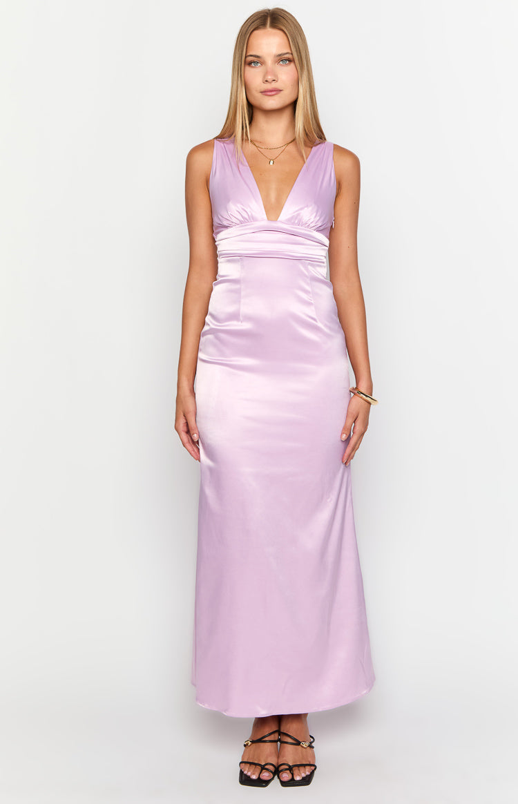 Eli Purple Maxi Dress — 2