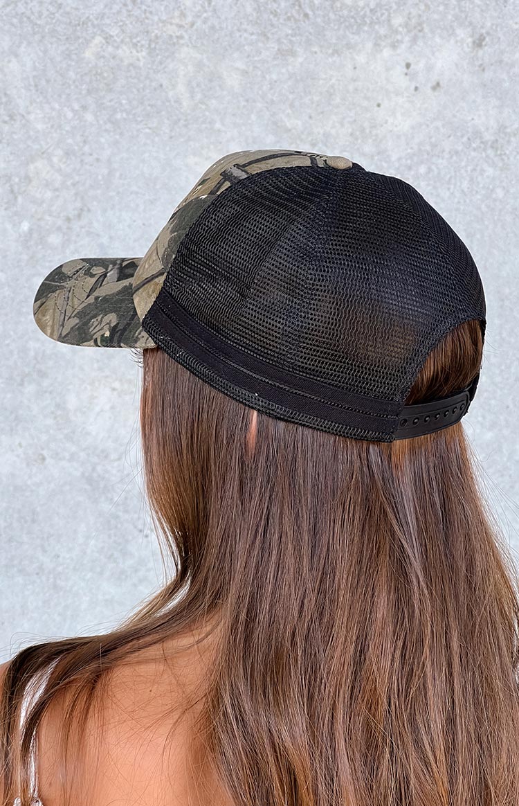 Beginning Camo Print Pony Club Trucker Cap — 1