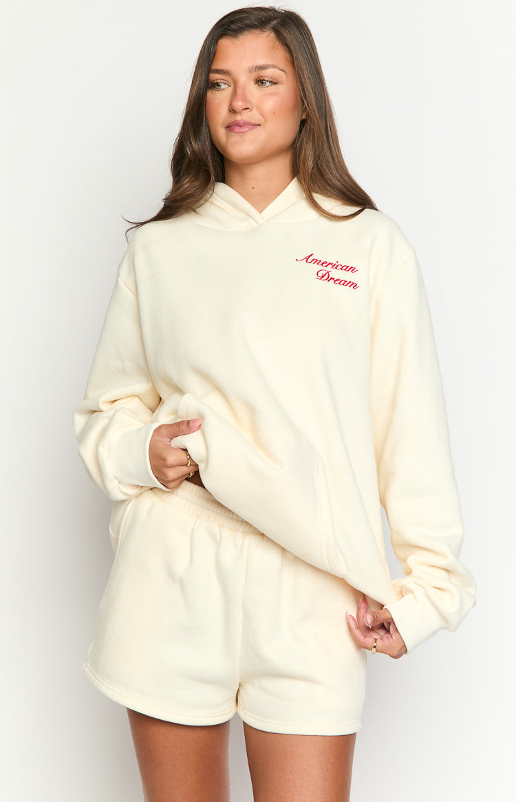 Beginning Cream American Dream Hoodie — 3