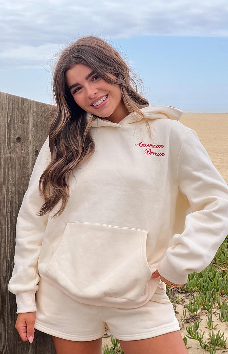 Beginning Cream American Dream Hoodie — 8