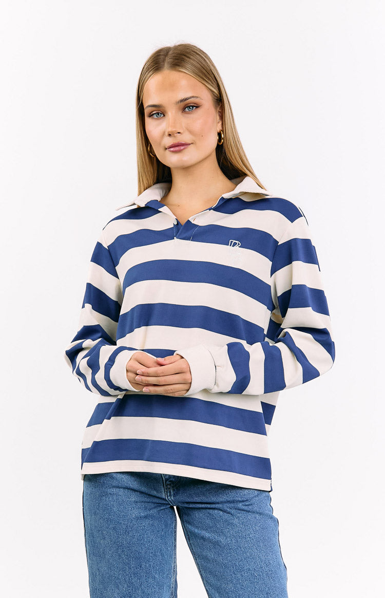 Carey Blue Striped Jersey — 2