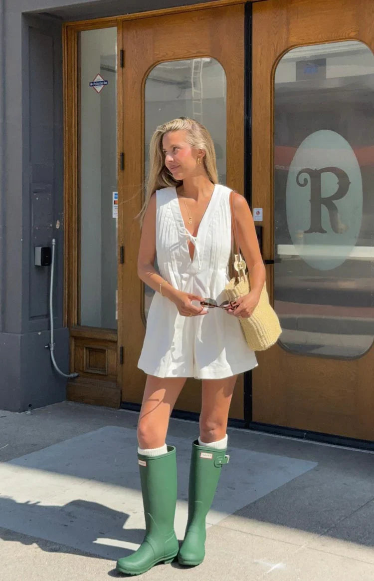 Hector White Playsuit — 4
