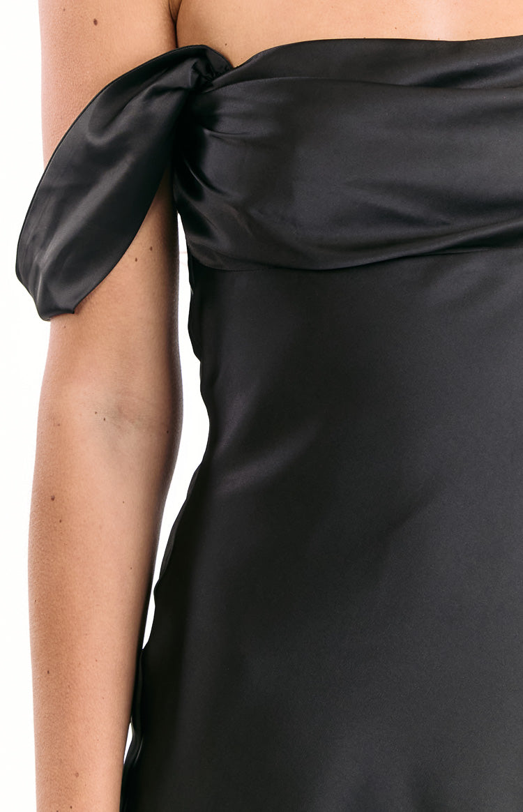 Zoella Black Off The Shoulder Mini Dress — 6