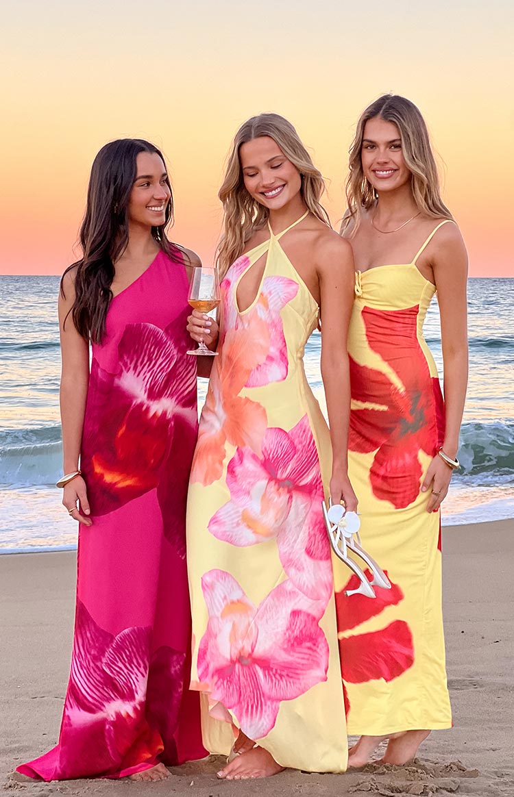 Paisleigh Pink Orchid One Shoulder Maxi Dress — 9