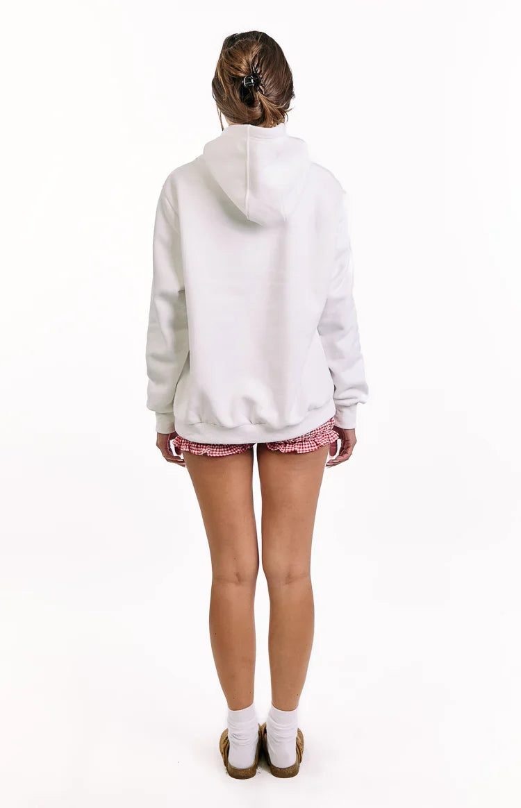 Beginning White And Red Heart Hoodie — 8