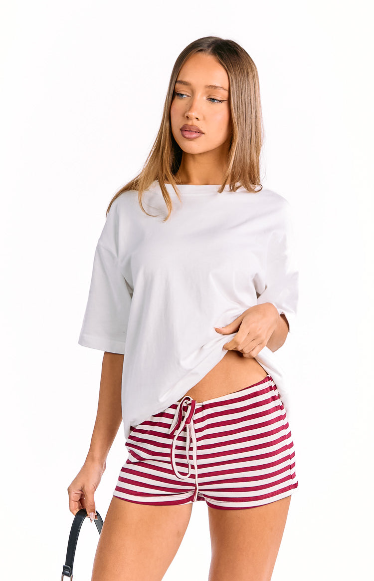 Lioness Kourt Wine Stripe Bloomers — 1