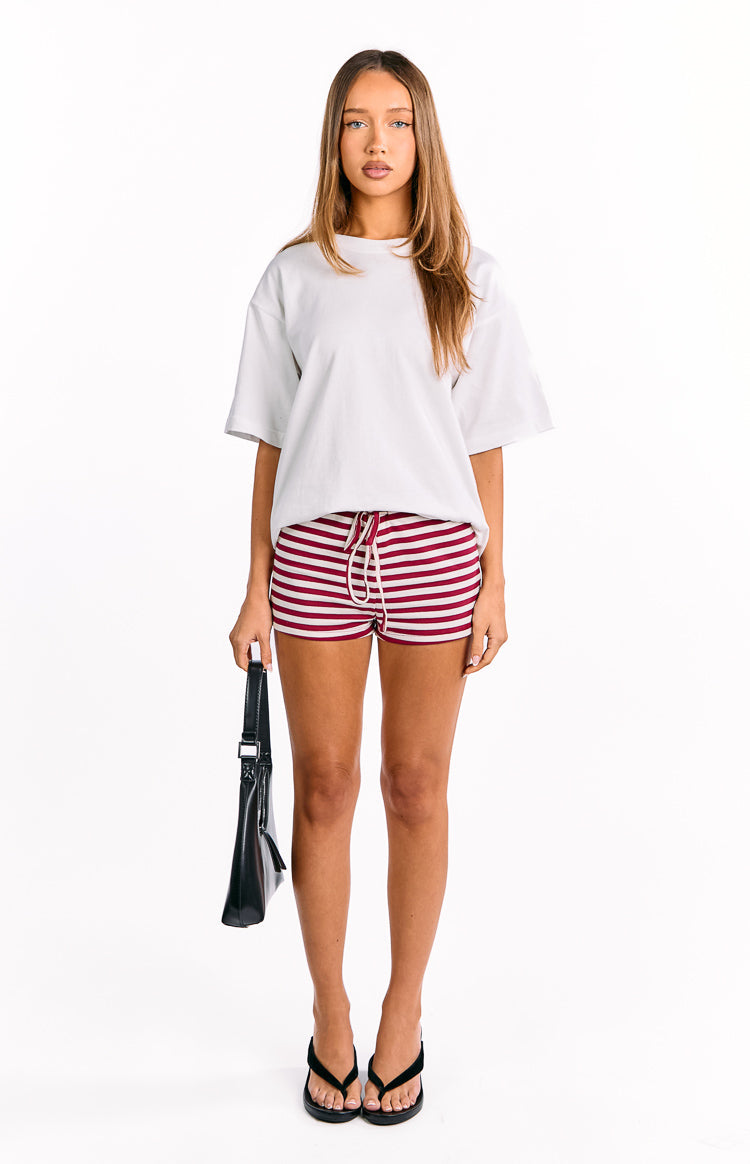 Lioness Kourt Wine Stripe Bloomers — 3