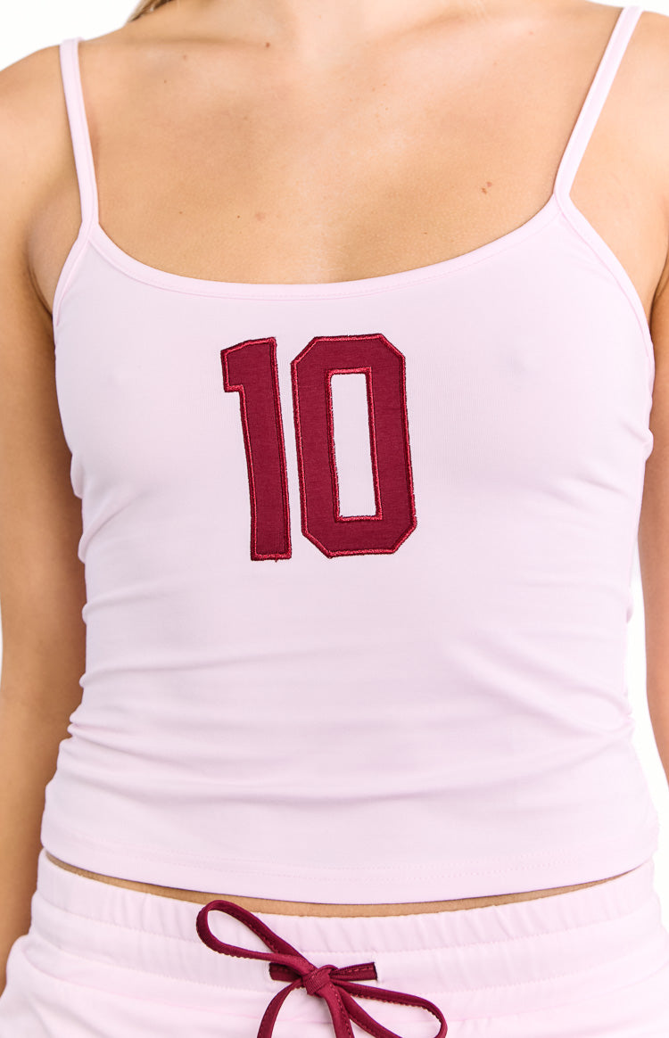 Karey Pink Jersey Top — 6